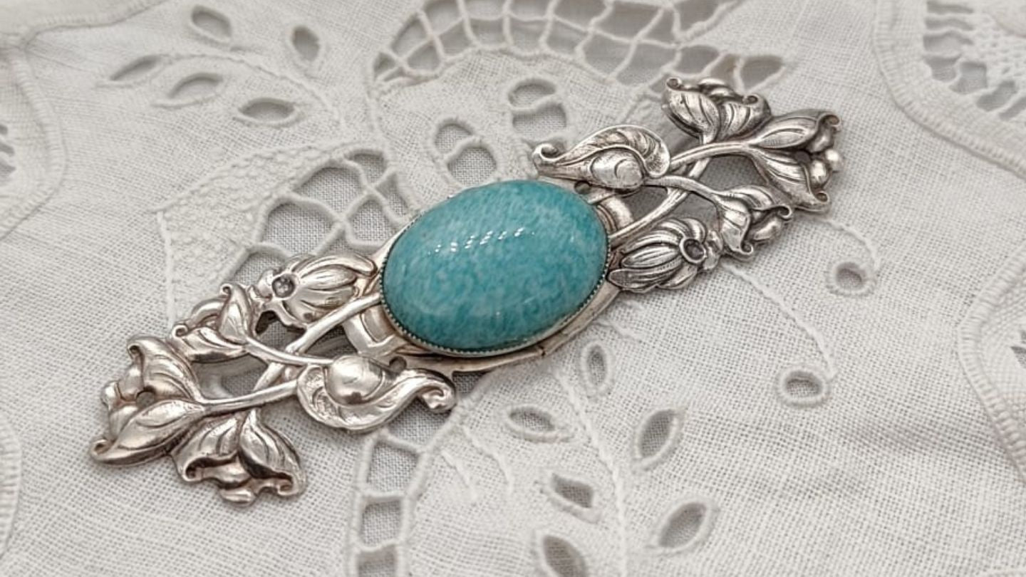 broche_art_deco_art_nouveau_1910_1920_1930_turquoise_argent_dentelle_collection_page_abdd_aubonheurdesdames_toulouse_shopping_bijoux