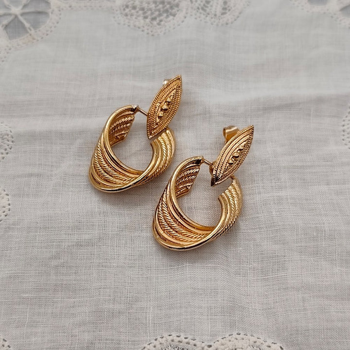 Boucles d'Oreilles Vittoria - Baroque | Oro Rosso - Au Bonheur Des Dames Toulouse