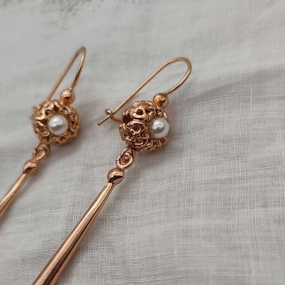 Boucles d'Oreilles Sofia - Baroque | Oro Rosso - Au Bonheur Des Dames Toulouse