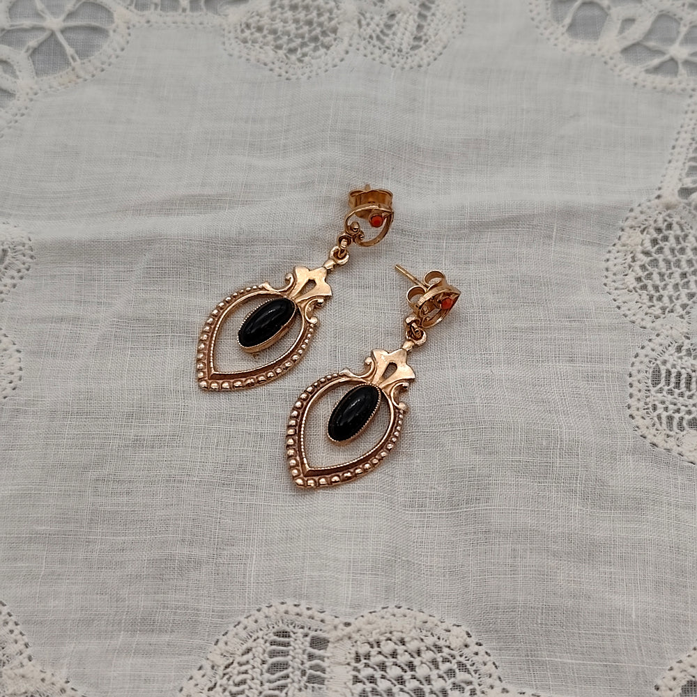 Boucles d'Oreilles Ursula - Baroque | Oro Rosso - Au Bonheur Des Dames Toulouse