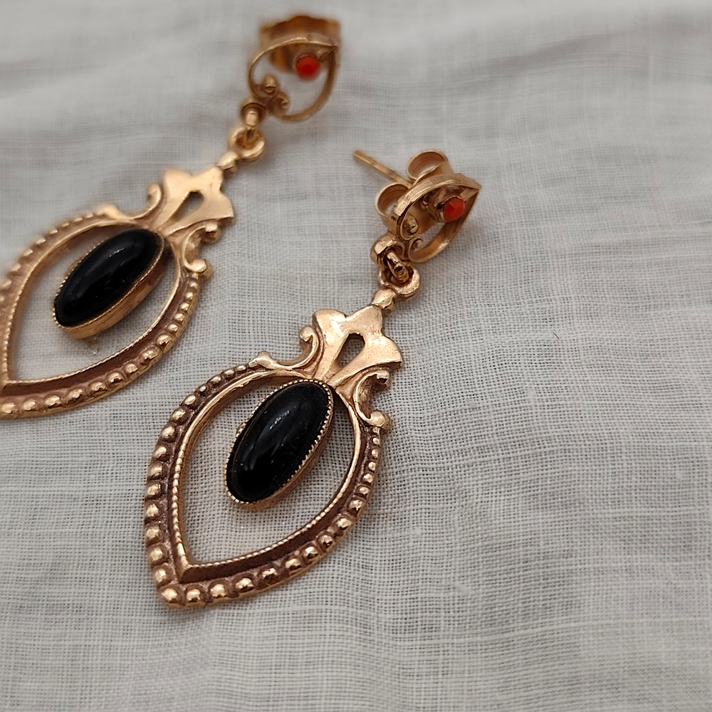 Boucles d'Oreilles Ursula - Baroque | Oro Rosso - Au Bonheur Des Dames Toulouse