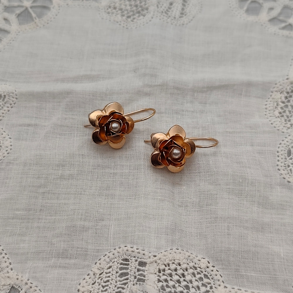 Boucles d'Oreilles Teresa - Baroque | Oro Rosso - Au Bonheur Des Dames Toulouse