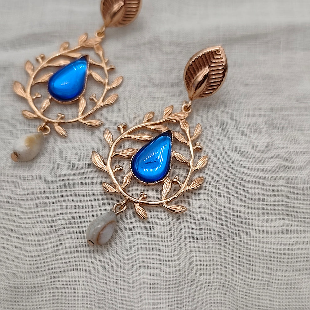 Boucles d'Oreilles Carlotta - Baroque | Oro Rosso - Au Bonheur Des Dames Toulouse