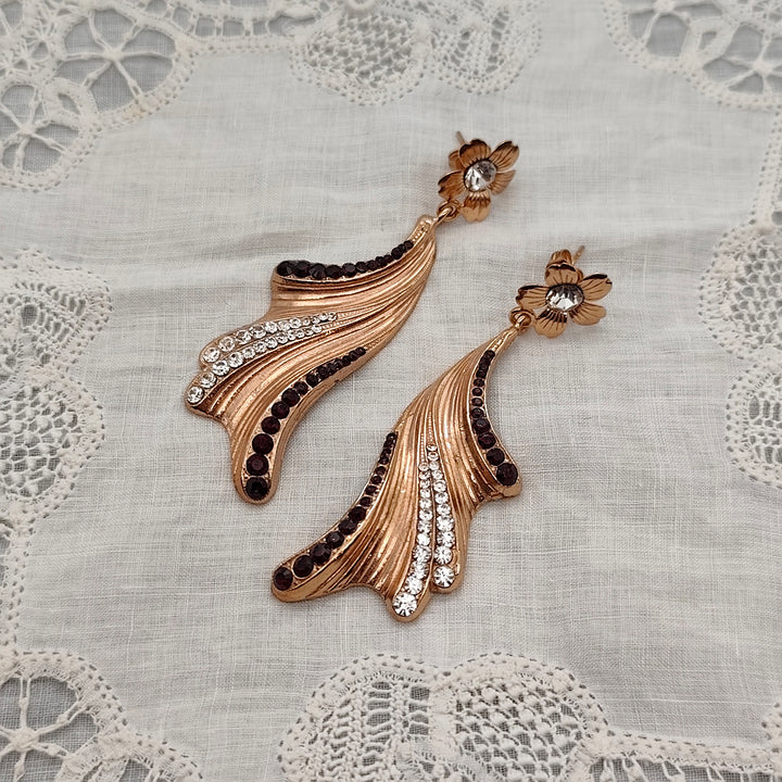Boucles d'Oreilles Serafina - Baroque | Oro Rosso