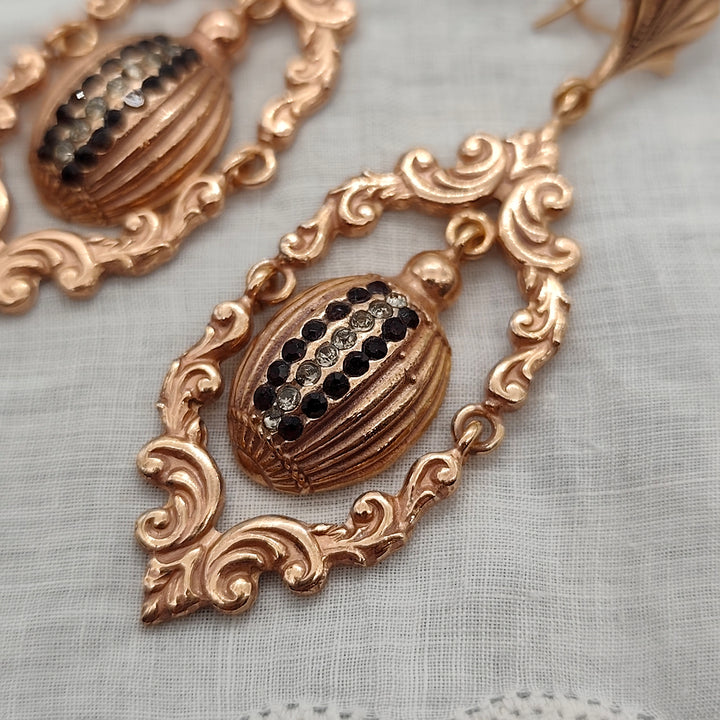 Boucles d'Oreilles Lucrezia - Baroque | Oro Rosso