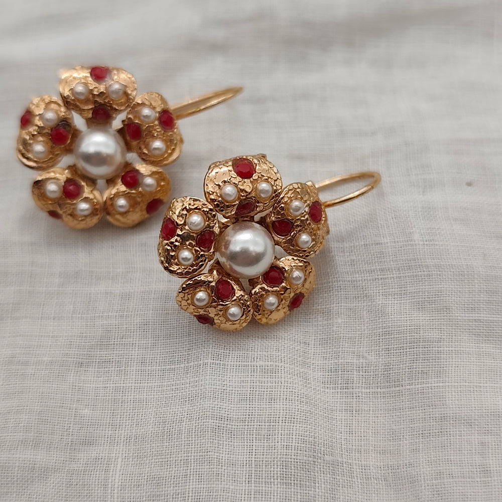 Boucles d'Oreilles Rosalba - Baroque | Oro Rosso - Au Bonheur Des Dames Toulouse