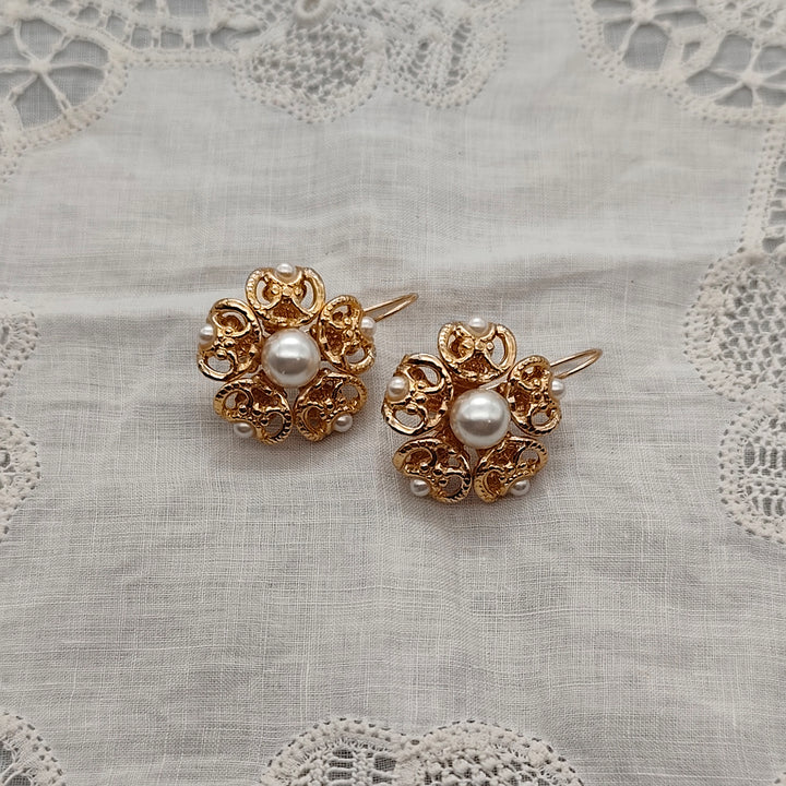 Boucles d'Oreilles Rosalina - Baroque | Oro Rosso - Au Bonheur Des Dames Toulouse