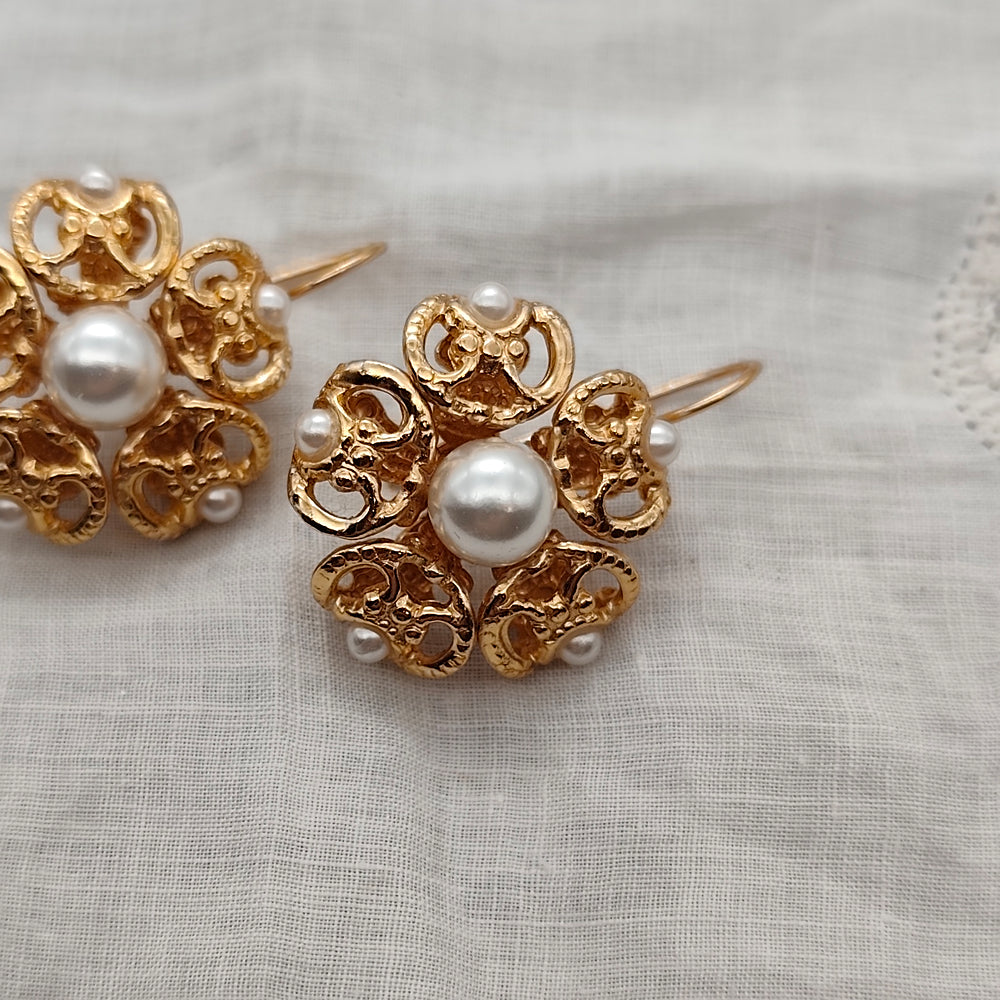 Boucles d'Oreilles Rosalina - Baroque | Oro Rosso - Au Bonheur Des Dames Toulouse