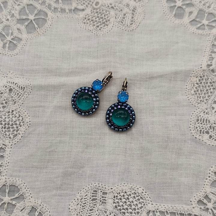 Boucles d'Oreilles Cléo - Fantaisie | Mélanges de Bleus - Au Bonheur Des Dames Toulouse